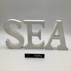 Litery dekoracyjne SEA shabby chic