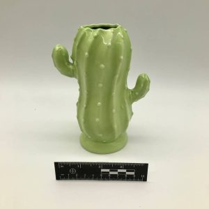 Wazon kaktus ceramiczny retro
