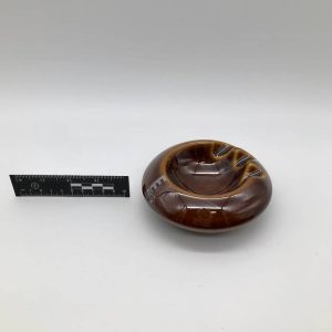 Popielnica Art Déco z bakelit-efektem marmuru