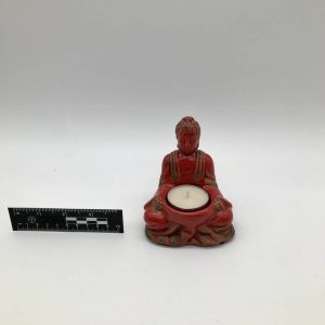 Świecznik Budda — ceramiczna figura