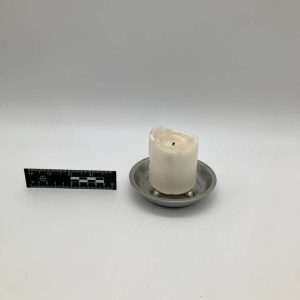 Tealight taca z matowego metalu